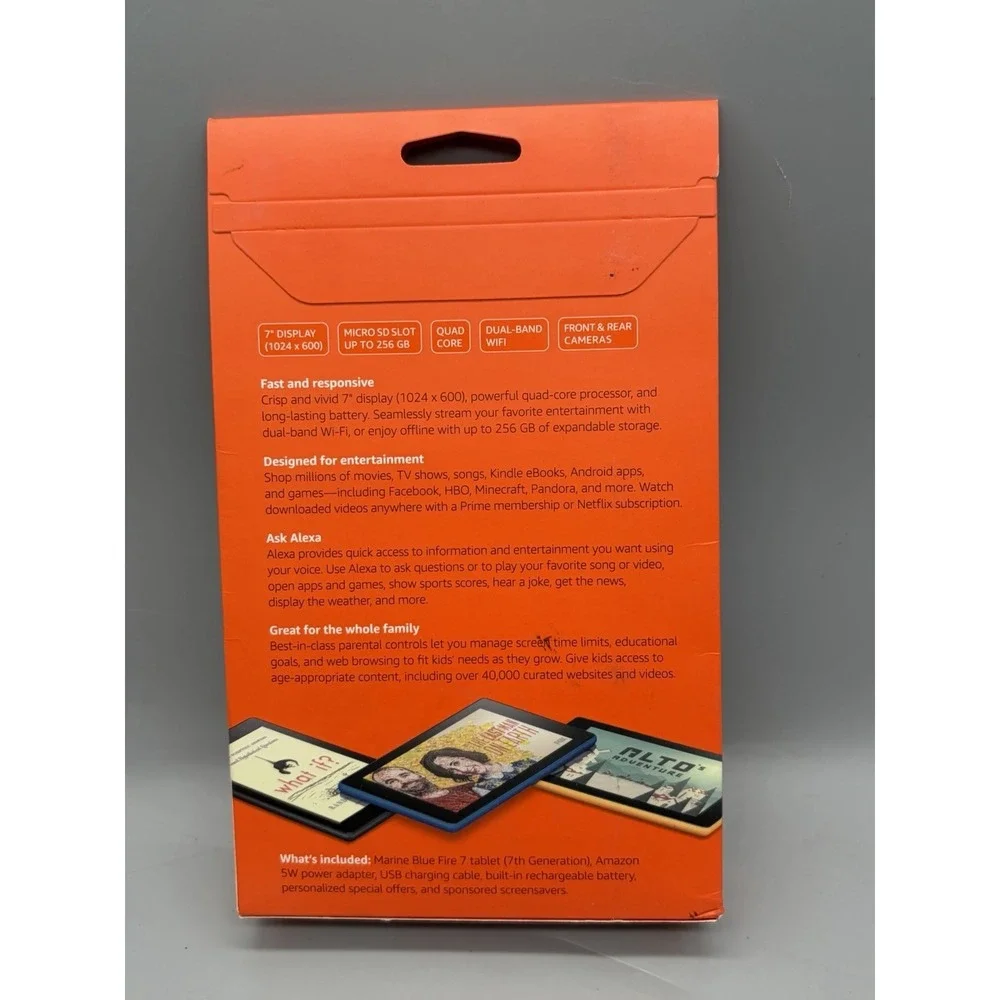Amazon Fire 7 8 GB (7th Gen) Wi-Fi - Blue - Sealed